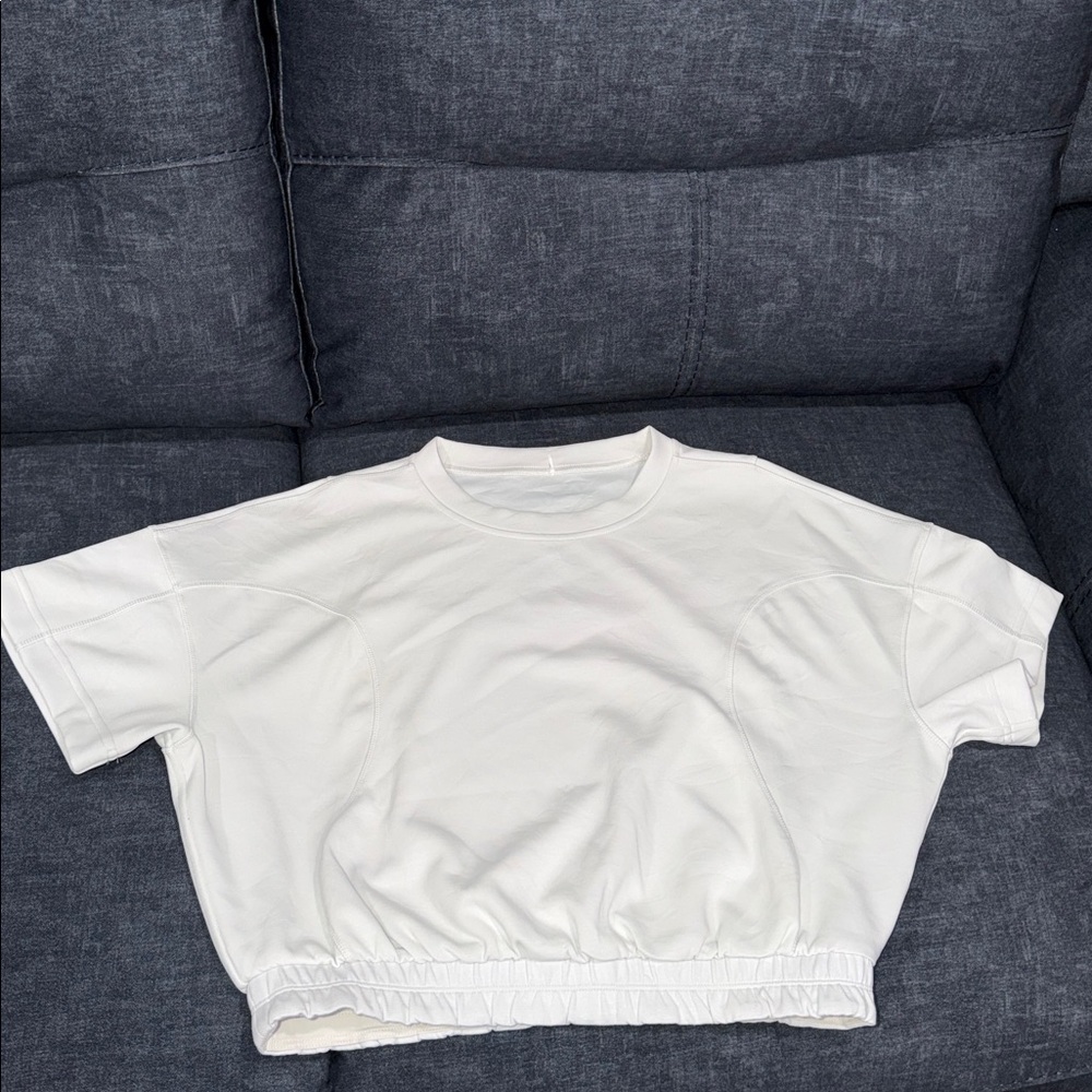 Lululemon Softstreme Gathered T-Shirt Size 8